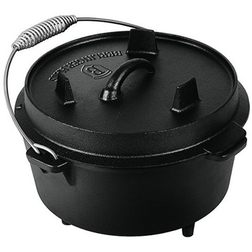 

BerlingerHaus Hrnec s poklicí 25 cm černý litinový