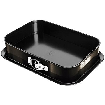 

BERLINGERHAUS Forma s nepřilnavým povrchem 2v1 Shiny Black Collection 39 × 27 × 7,5 cm