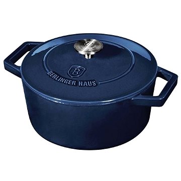 

BERLINGERHAUS Pekáč litinový s poklicí 20 cm Aquamarine Metallic Line