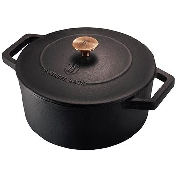

BERLINGERHAUS Pekáč litinový s poklicí 24 cm Black Rose Collection