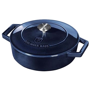 

BERLINGERHAUS Pekáč litinový s poklicí 26 cm Aquamarine Metallic Line