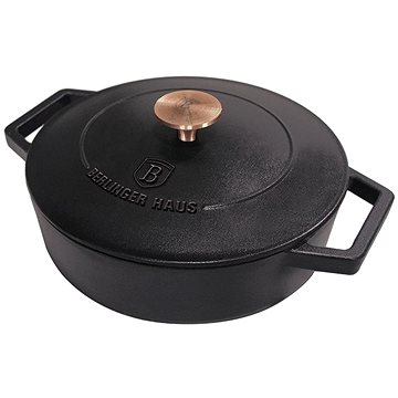 

BERLINGERHAUS Pekáč litinový s poklicí 26 cm Black Rose Collection