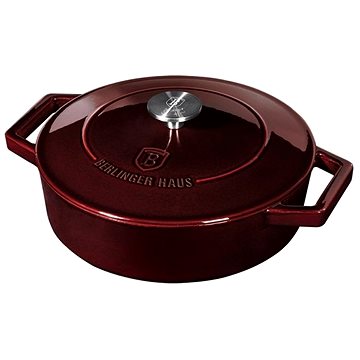 

BERLINGERHAUS Pekáč litinový s poklicí 26 cm Burgundy Line