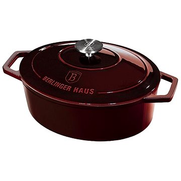 

BERLINGERHAUS Pekáč litinový s poklicí 30 cm Burgundy Line