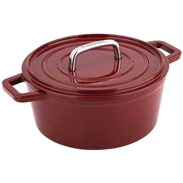 

CS SOLINGEN Alpen s poklicí litinový 24 cm červený