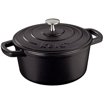 

KELA Calido litinový s poklicí 21 cm černý
