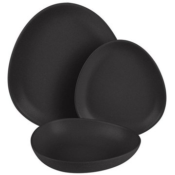 

BerlingerHaus Matte Black Collection Jídelní sada talířů 18 ks