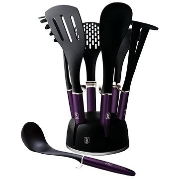 

BERLINGERHAUS Kuchyňské náčiní ve stojanu sada 7 ks Purple Eclipse Collection