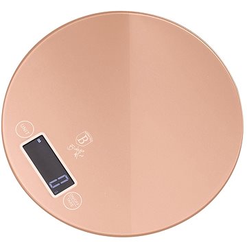 

BERLINGERHAUS digitální kulatá 5 kg Rosegold Metallic Line
