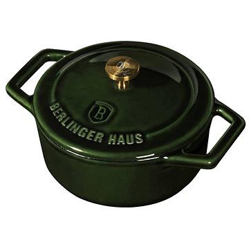 

BERLINGERHAUS Pekáč litinový s poklicí 10 cm Emerald Collection