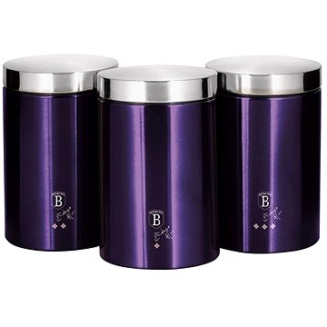

BERLINGERHAUS Dóza na potraviny sada 3 ks Purple Eclipse Collection
