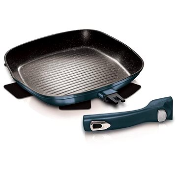 

BERLINGERHAUS Pánev grilovací s mramorovým povrchem a odnímatelnou rukojetí 28 cm Aquamarine Edition