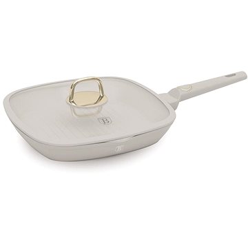 

BERLINGERHAUS Pánev grilovací s titanovým povrchem a poklicí 28 cm Sahara Collection