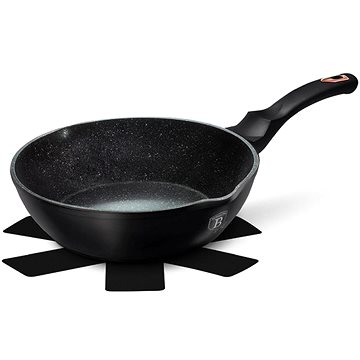 

BERLINGERHAUS Pánev hluboká s mramorovým povrchem 24 cm Black Rose Collection