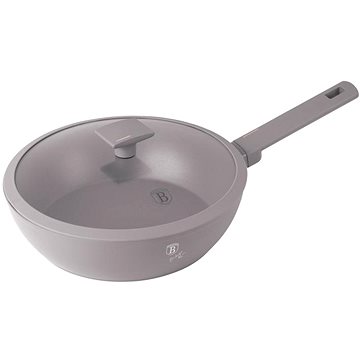 

BERLINGERHAUS Pánev hluboká s titanovým povrchem a poklicí 24 cm Taupe Collection