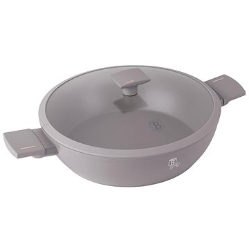 

BERLINGERHAUS Pánev s titanovým povrchem a poklicí 32 cm Taupe Collection