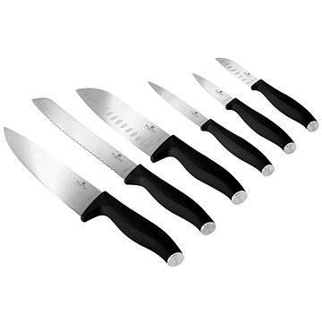 

BERLINGERHAUS Sada nožů nerez 6 ks Matte Black Collection