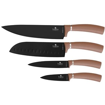 

BERLINGERHAUS Sada nožů s nepřilnavým povrchem 4 ks Rosegold Metallic Line