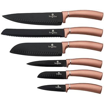

BERLINGERHAUS Sada nožů s nepřilnavým povrchem 6 ks Rosegold Metallic Line