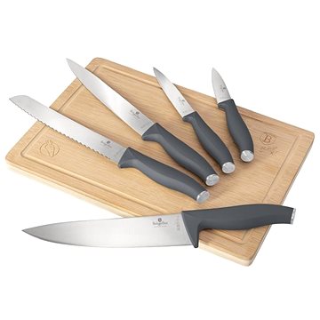 

BERLINGERHAUS Sada nožů s prkénkem 6 ks Aspen Collection