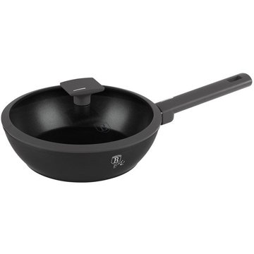 

BerlingerHaus Antracit Collection Pánev hluboká s titanovým povrchem a poklicí 24 cm
