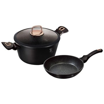 

BerlingerHaus Black Rose Collection 3 ks Sada nádobí s titanovým povrchem