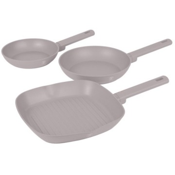 

BerlingerHaus Taupe Collection Sada pánví 3 ks s titanovým povrchem