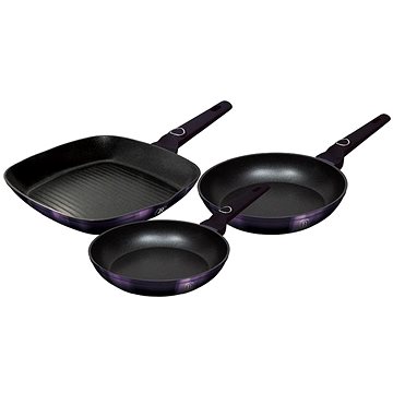 

Berlingerhaus Pánev s titanovým povrchem, 3 ks, Purple Eclipse Collection gril
