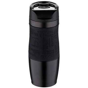 

Bergner Termohrnek s protiskluzovým úchopem 400ml černá