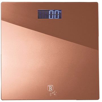 

Berlingerhaus Digitální osobní váha 150 kg Rosegold Metallic Line