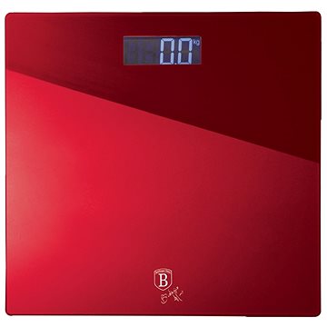 

Berlingerhaus Osobní váha digitální 150 kg Burgundy Metallic Line