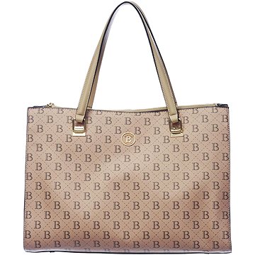 

BERTOO Cestovní kabelka Valentina beige logo