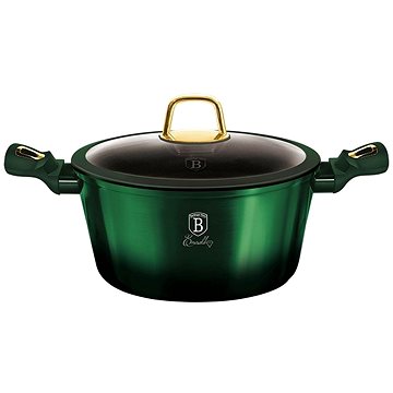 

BERLINGERHAUS Kastrol s poklicí a titanovým povrchem 20 cm Emerald Collection