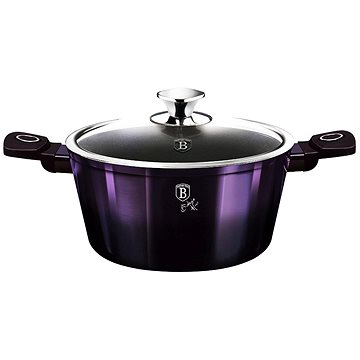 

BERLINGERHAUS Kastrol s poklicí s titanovým povrchem 24 cm Purple Eclipse Collection