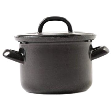 

Beryl Hrnec s poklicí 14 cm, 1,2 l, černý