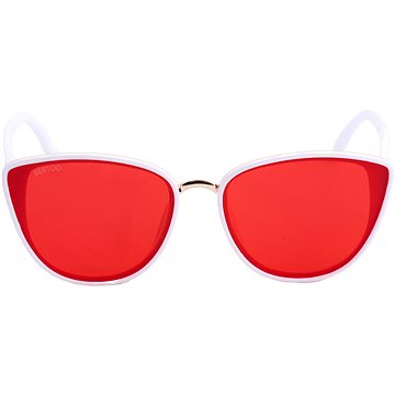 

BERTOO dámské sluneční brýle Silvia white/red