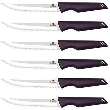 

BERLINGERHAUS Sada steakových nožů Purple Eclipse Collection 6 ks
