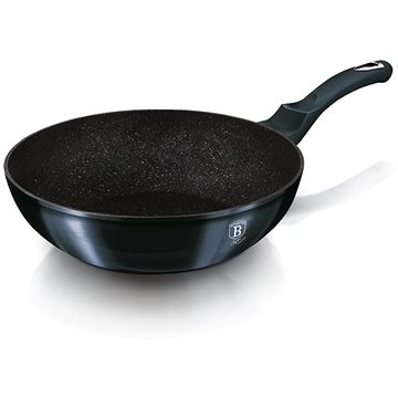 

BERLINGERHAUS Wok s mramorovým povrchem 28 cm Metallic Line Aquamarine Edition