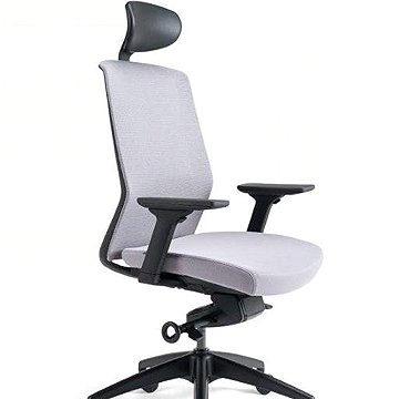 

BESTUHL J17 šedá s podhlavníkem