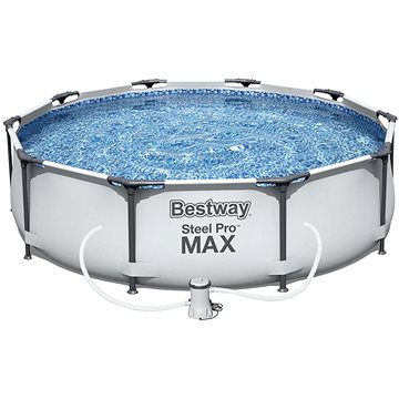 

BESTWAY Bazén s konstrukcí, kartušovou filtrací Steel Pro Max 3,05 × 0,76m