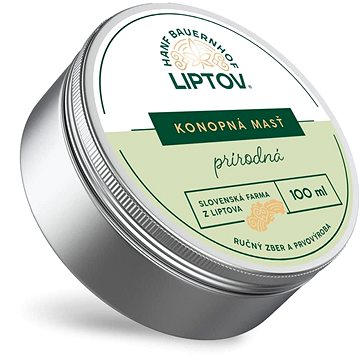 

Konopná farma Liptov - Konopná mast prémium 100 ml