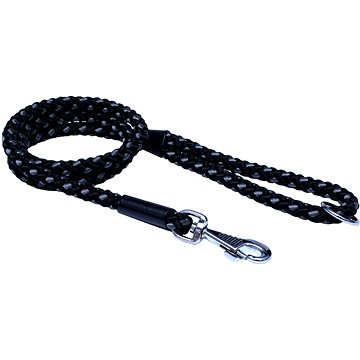 

Bafpet Lanové vodítko "Uzlík" 14mm × 150cm - Šedá, 14mm × 150cm, 15209A