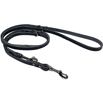 

Bafpet Přepínací vodítko z maštěné kůže "Zubr" - Šedá, 14mm × 240cm, 14300Z
