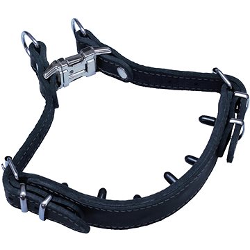 

Bafpet Kožený obojek pro výcvik - černý, 30mm × 38-58cm, 07186