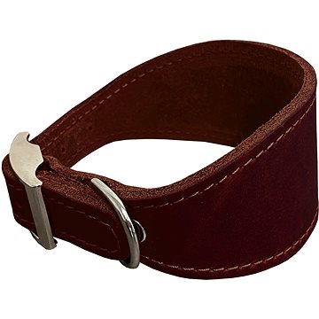 

Bafpet Kožený obojek VIPET - Hnědá, 50mm × 37cm /29-35/ 00122V