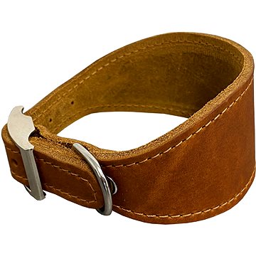 

Bafpet Kožený obojek VIPET - Přírodní, 50mm × 37cm /29-35/ 00122V