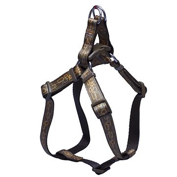 

Bafpet Popruhové kšíry s obdelníčky - Hnědá, 10mm × OH 26-38cm 18411O