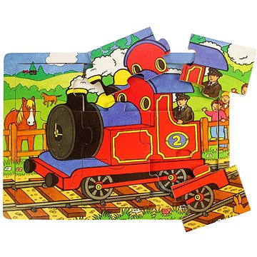

Dřevěné puzzle - Vlak