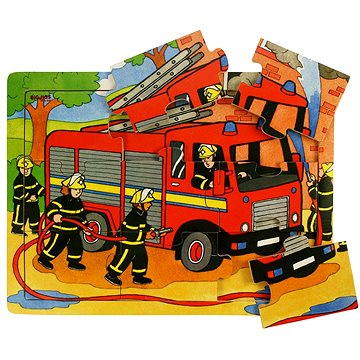 

Dřevěné puzzle - Hasiči