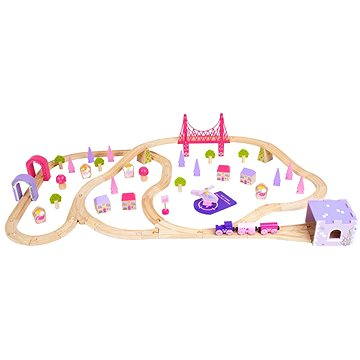 

Bigjigs Dřevěné vláčkodráhy pro princezny